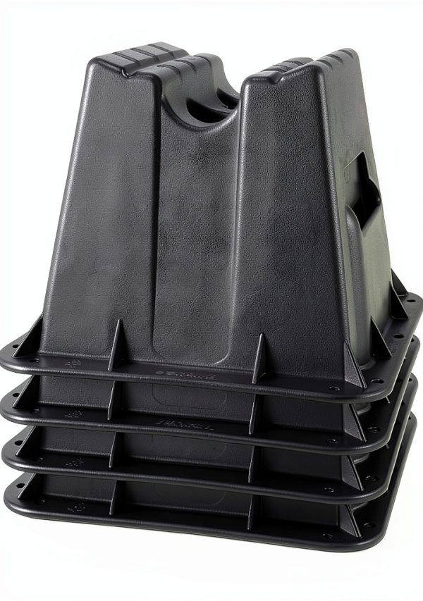 SEAFLO Pontoon Storage Blocks Black SFPSB-04-01-1