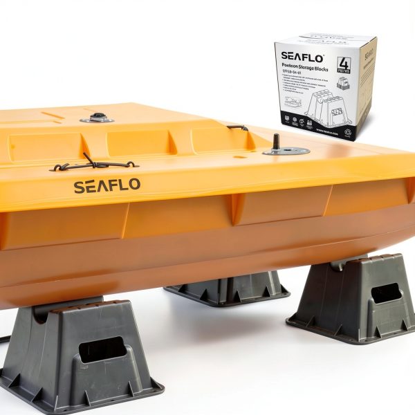 SEAFLO Pontoon Storage Blocks Black SFPSB-04-01-7