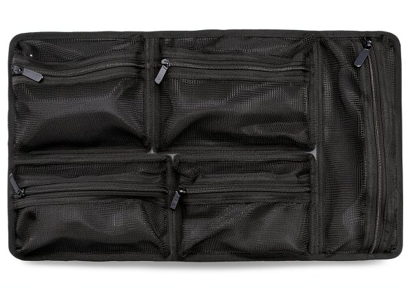 CVPKG Mesh Lid Organizer Portable Black Tool-0