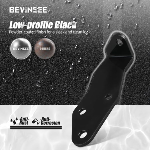 Transmission Mount Bracket Bevinsee Steel CNC-4