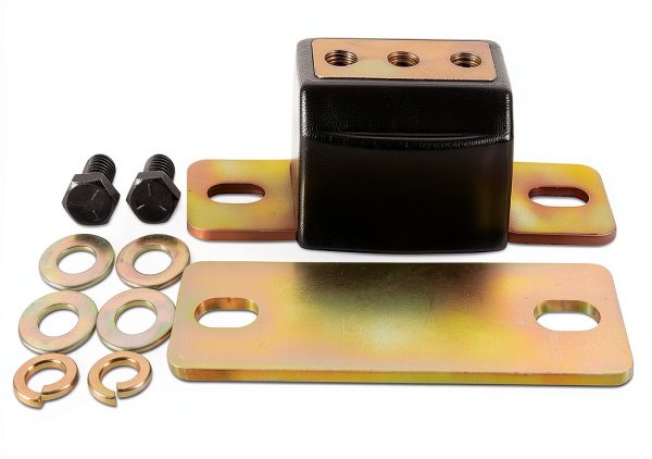 GM Transmission Mount Kit Powder Coated-0