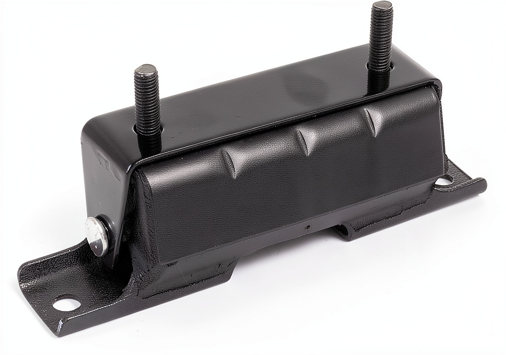 Westar transmission mount installed under a vehicle chassis