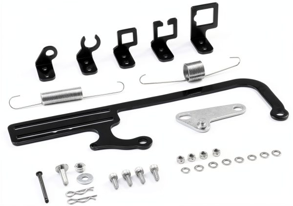 GM 700R4 Automatic Transmission Mounts Black Steel Ez Efi-0