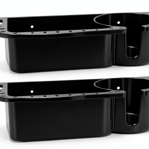 HiUmi Black Plastic Boat Cabin Storage Bin Universal Fit-0