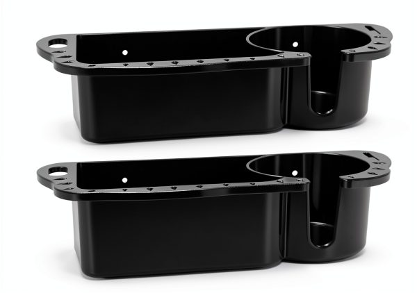 HiUmi Black Plastic Boat Cabin Storage Bin Universal Fit-0