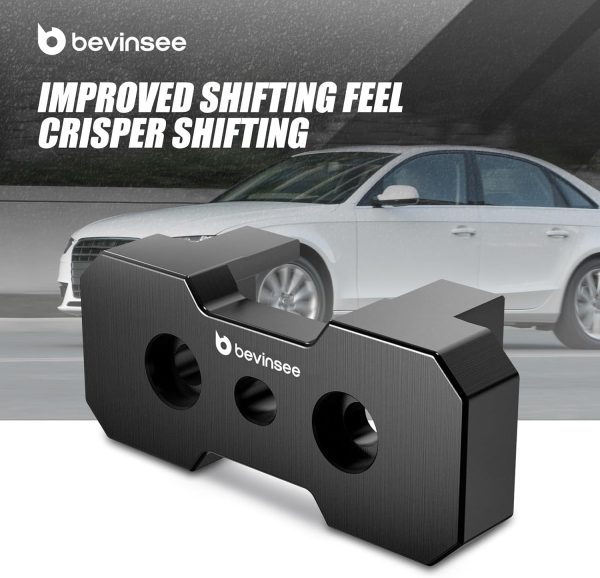 Bevinsee Premium Aluminum Transmission Mounts for Cars-2