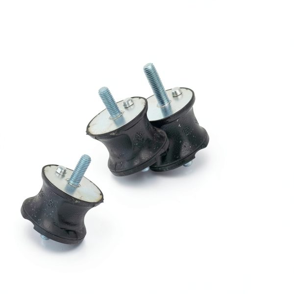 TRQ Transmission Mount Set Machined Steel-1