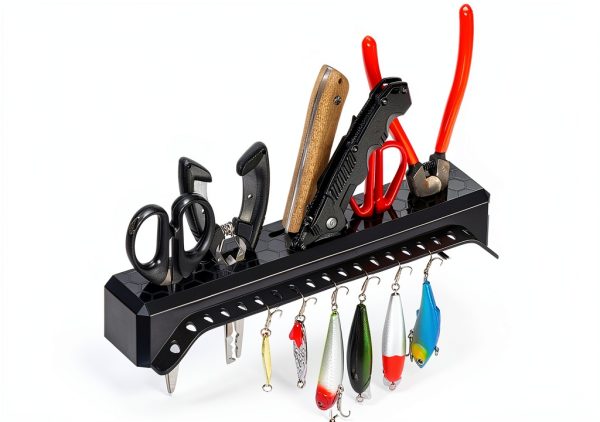 Kemimoto Fishing Tool Holder ABS Plastic Boat Cabin Storage-0