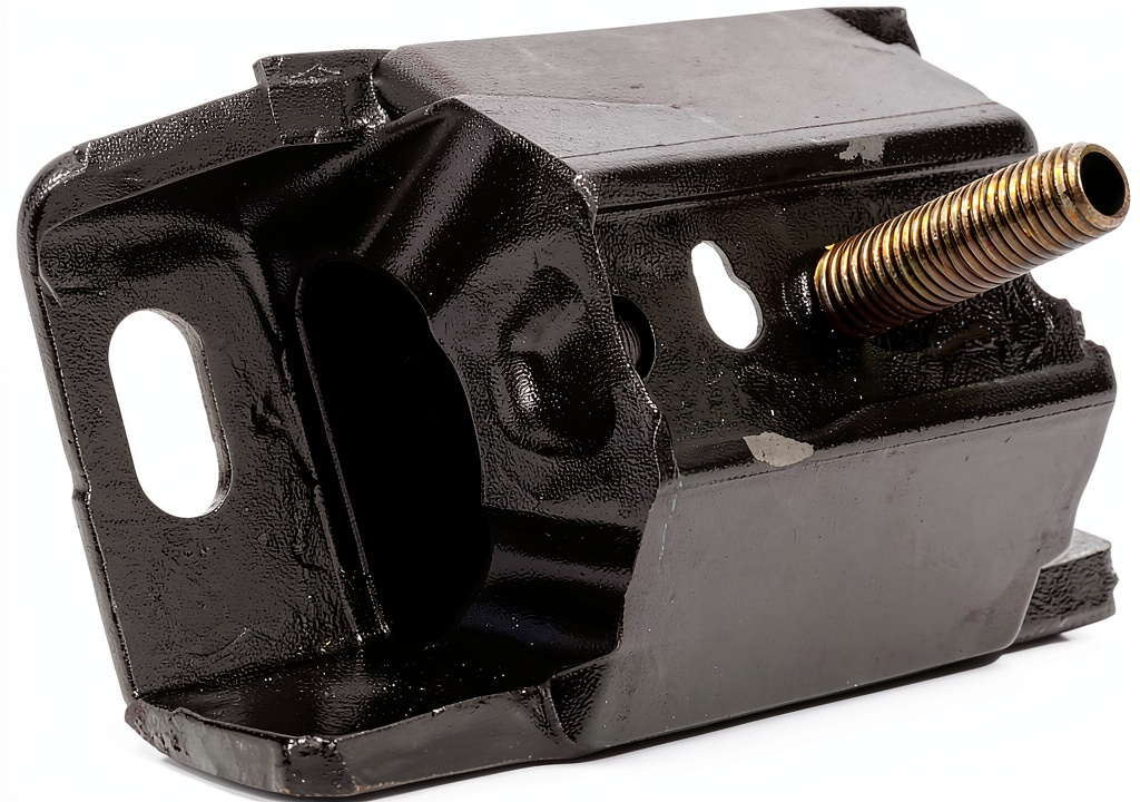 AED transmission mounts with machined design