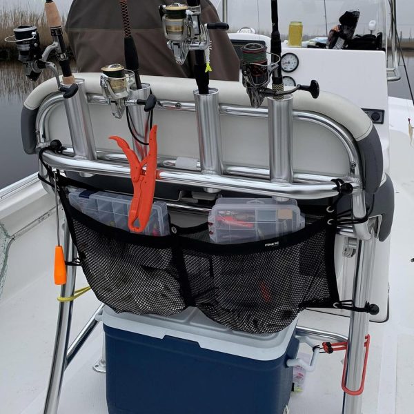 YUSOVE Polyester Boat Storage Bag 2 Pocket Universal Fit-3