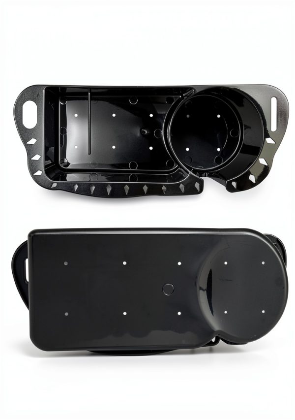 HiUmi Black Plastic Boat Cabin Storage Bin Universal Fit-1