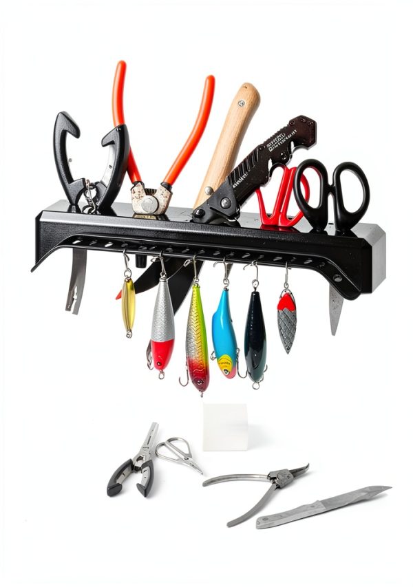 Kemimoto Fishing Tool Holder ABS Plastic Boat Cabin Storage-1