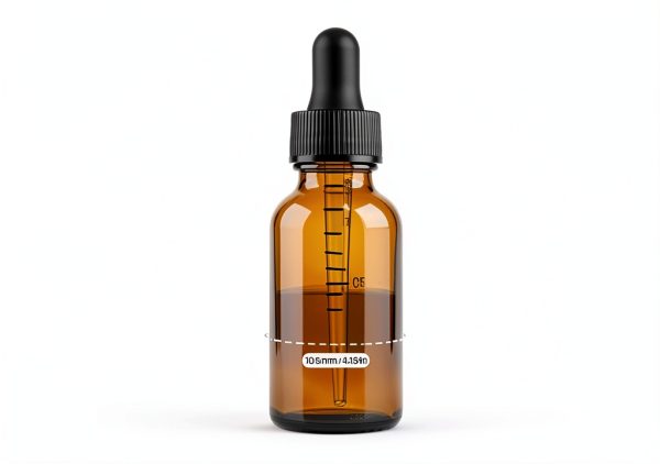 Amber Glass Eye Dropper Bottle 6×1oz NOOEEISS LeakProof Suction-1