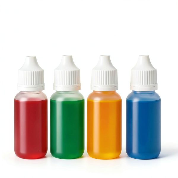 5 PCS (4 Bottles + 1 Funnel) 15ml (0.5oz) Small Plastic Dropper Bottles - Empty, White Eye Liquid Dropper Bottles, Squeezable & Portable Travel Containers for Eye Drops, Refillable with Cap and Plug-7
