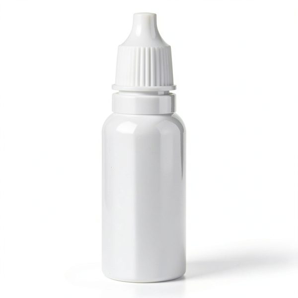 5 PCS (4 Bottles + 1 Funnel) 15ml (0.5oz) Small Plastic Dropper Bottles - Empty, White Eye Liquid Dropper Bottles, Squeezable & Portable Travel Containers for Eye Drops, Refillable with Cap and Plug-3