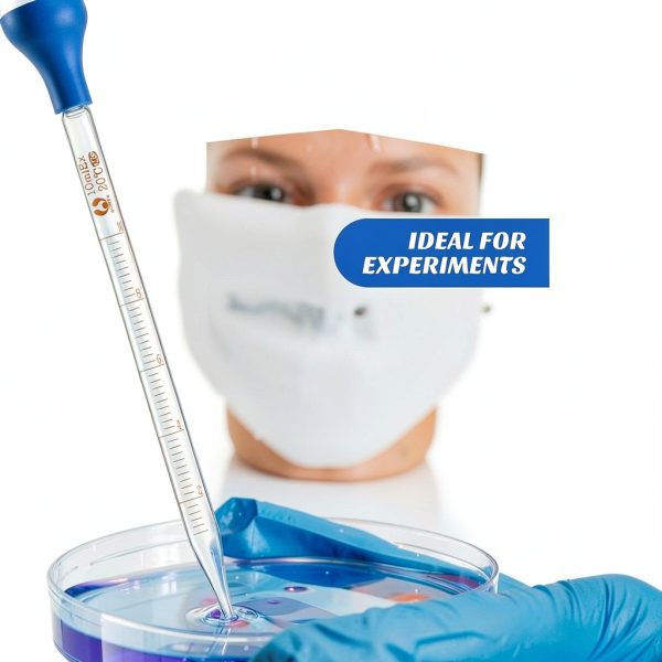 Glass Droppers Pipettes Weewooday 16pcs Blue 10ml Lab Dropper Caps-4