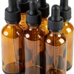 Amber Glass Eye Dropper Bottle 6×1oz NOOEEISS LeakProof Suction-0