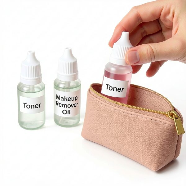 5 PCS (4 Bottles + 1 Funnel) 15ml (0.5oz) Small Plastic Dropper Bottles - Empty, White Eye Liquid Dropper Bottles, Squeezable & Portable Travel Containers for Eye Drops, Refillable with Cap and Plug-5